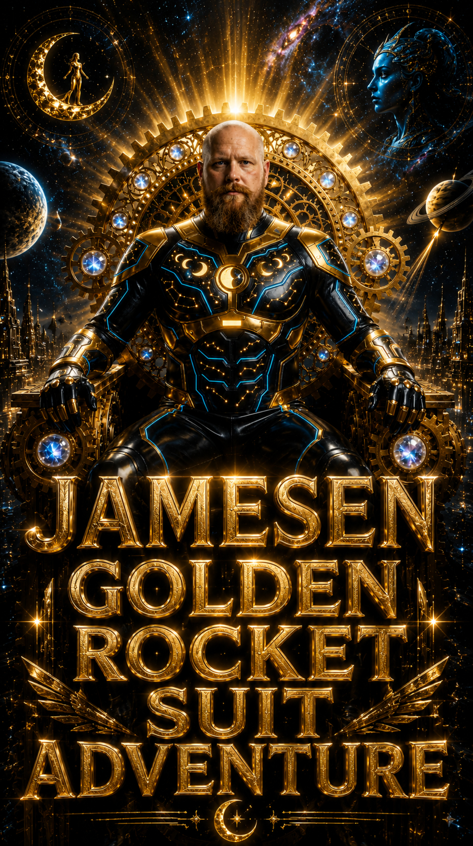 GOLDEN ROCKET BED ADVENTURE